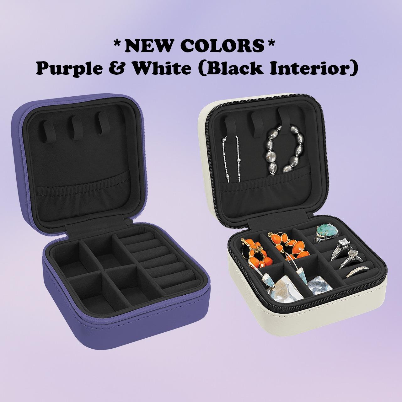 Birth Flower Jewelry Travel Case