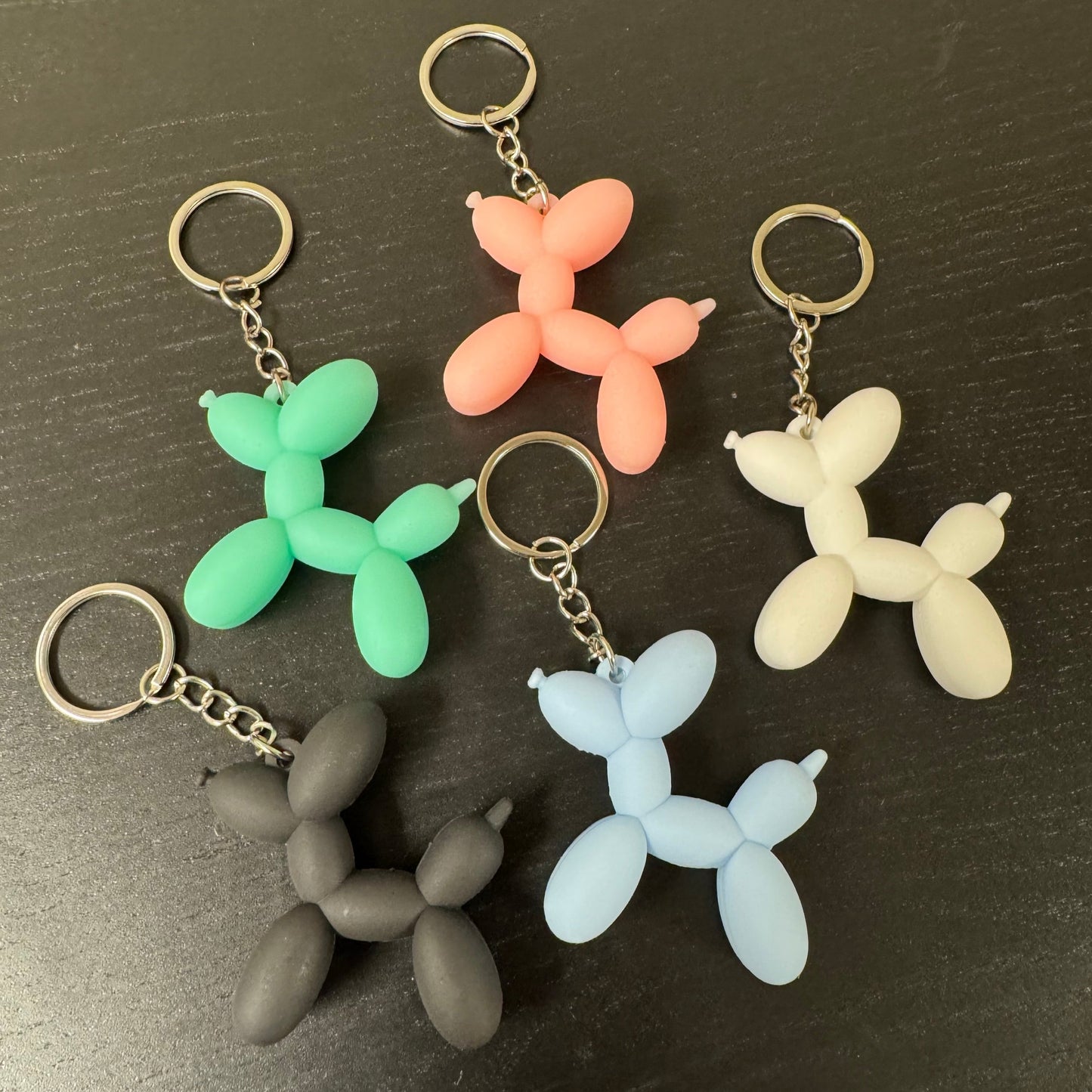 Mini Balloon Animal Keychain