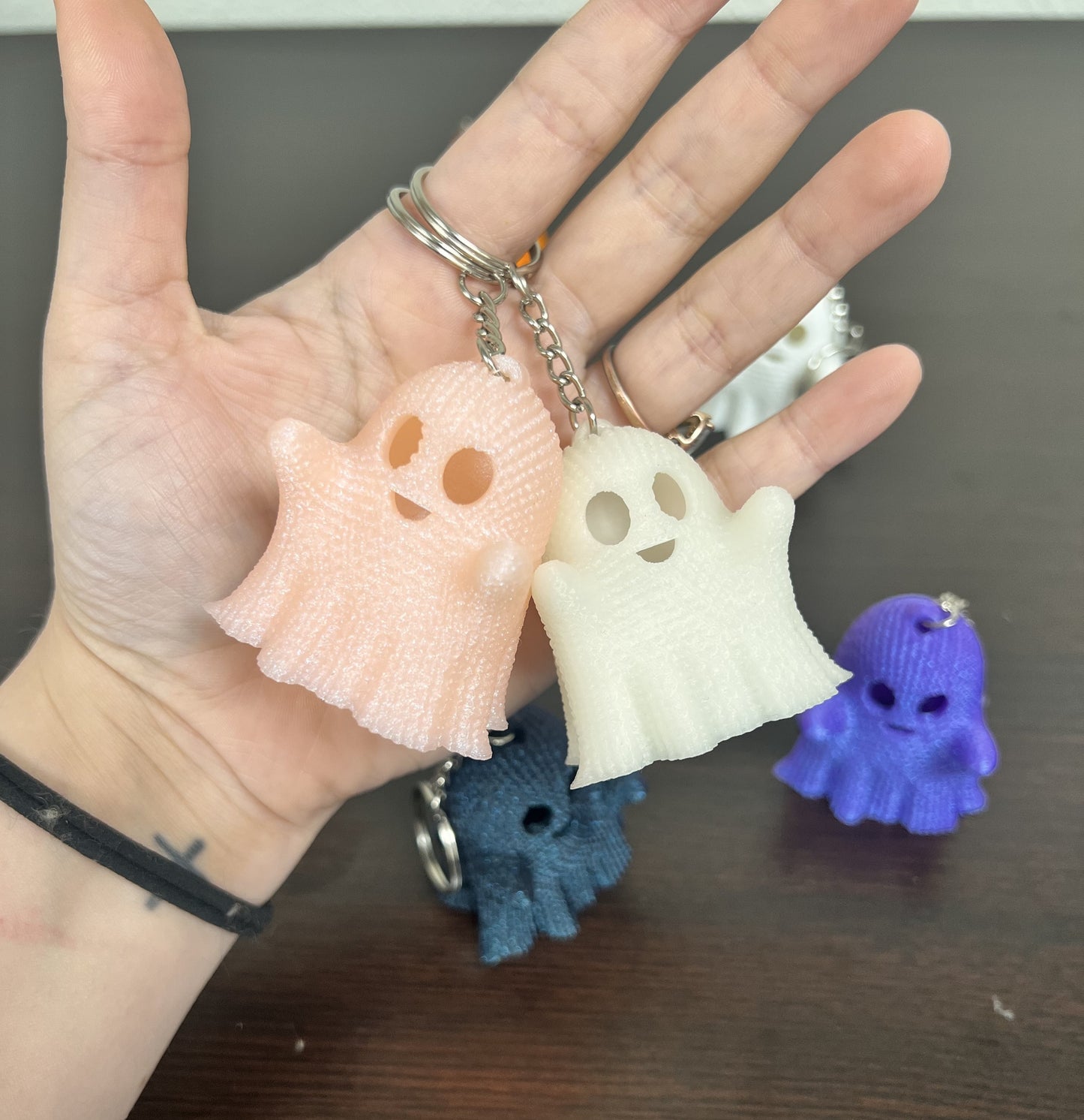Cute Ghost Keychain