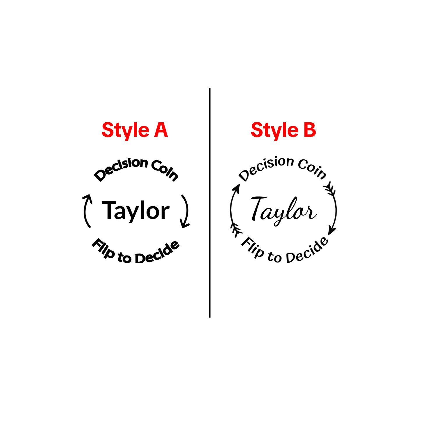 The Decision Coin (Metal)