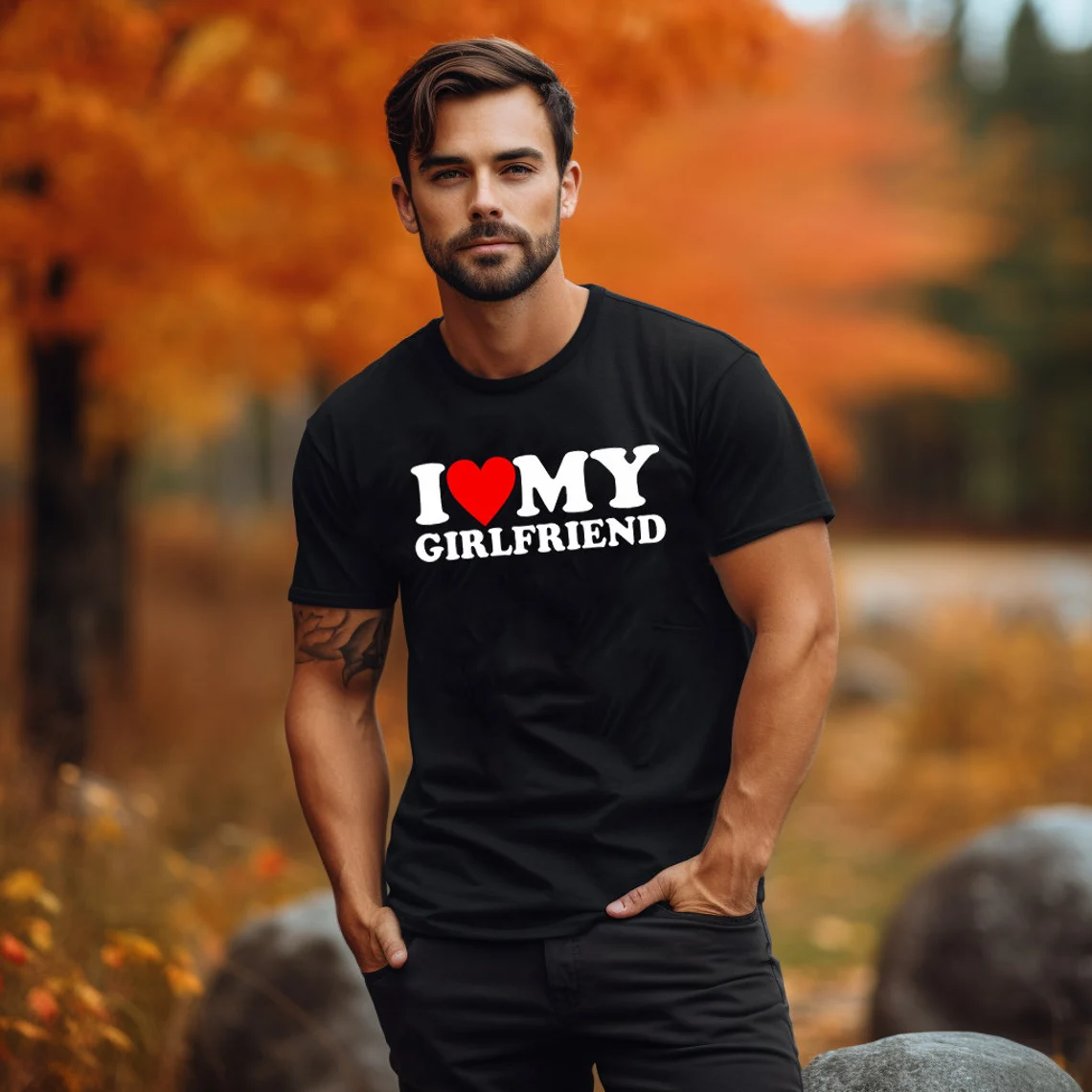 I Heart My Girlfriend T-Shirt