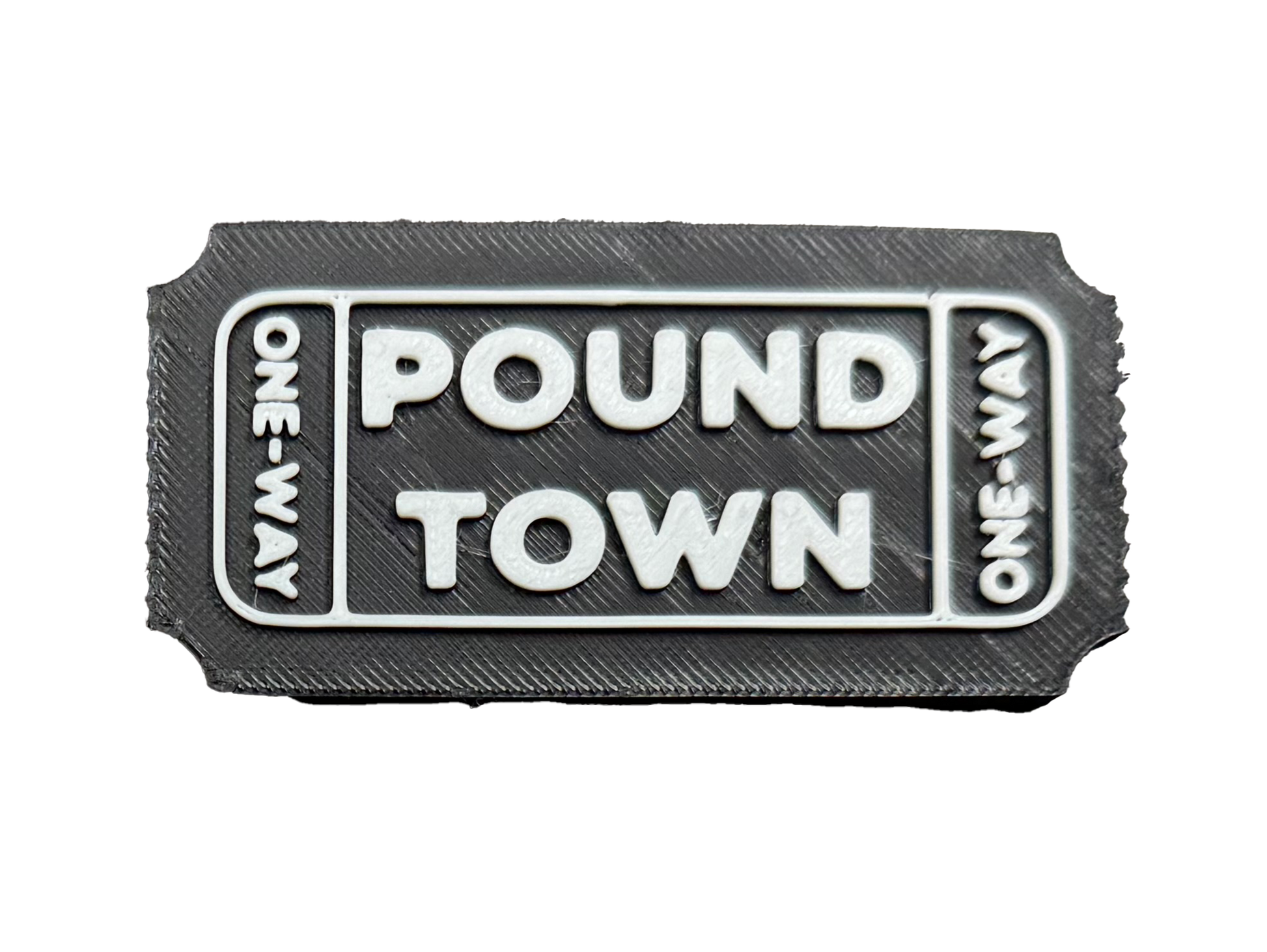 One-Way Ticket To Pound Town – Custom Gifts By Taylor