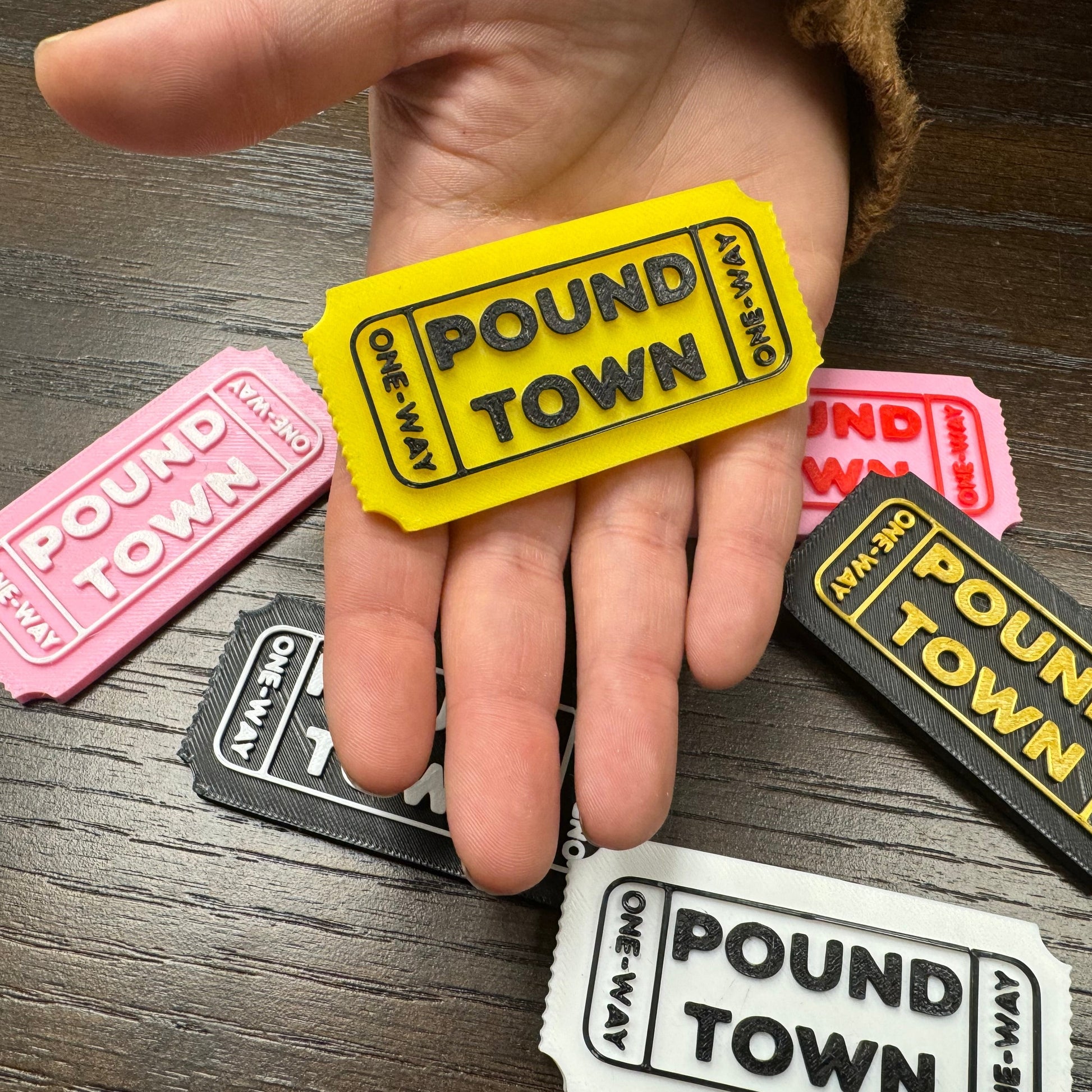 One-Way Ticket To Pound Town – Custom Gifts By Taylor