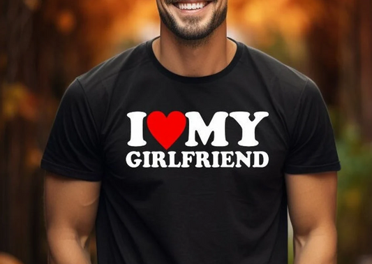 I Heart My Girlfriend T-Shirt